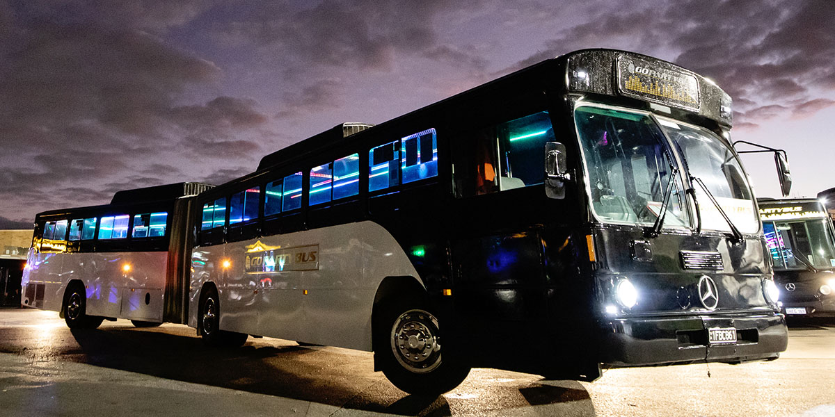 neon perth party bus
